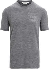 Bilde av Icebreaker M's Tech Lite II SS Tee Mountain Sunset Gritstone Heather