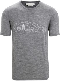 Bilde av Icebreaker M's Tech Lite II SS Tee Nature Sprint Gritstone Heather