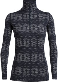Bilde av Icebreaker W's 250 Vertex LS Half Zip Crystalline Midnight Navy