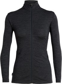 Bilde av Icebreaker W's Victory LS Zip Jet Hthr