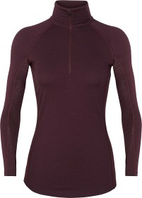Bilde av Icebreaker W's Zone LS Half Zip 200 Velvet/Prism
