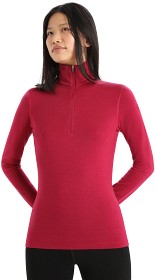 Bilde av Icebreaker W's 260 Tech LS Half Zip Cherry