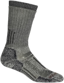 Bilde av Icebreaker W's Mountaineer Mid Calf Jet Heather/Espresso