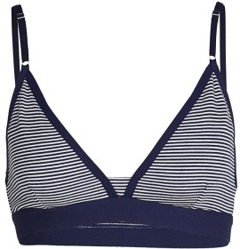 Bilde av Icebreaker W's Siren Bra Royal Navy/Snow/Stripe