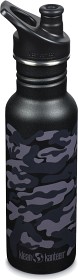 Bilde av Klean Kanteen Classic Narrow 532 ml Sport Cap Black Camo