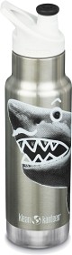 Bilde av Klean Kanteen Kids Insulated Classic Narrow 355 ml Kids Sport Cap Mr. Shark