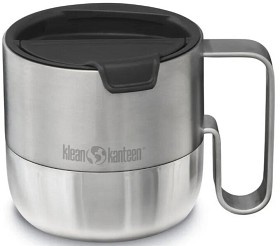 Bilde av Klean Kanteen Klean Kanteen Rise Mug 414ml (w/Flip Lid) Brushed Stainless