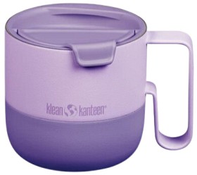 Bilde av Klean Kanteen Klean Kanteen Rise Mug 414ml (w/Flip Lid) Orchid Bloom