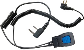 Bilde av Lafayette Miniheadset Radiokabel Peltor 2-Pin J22 3,5+2,5 mm Vinklad Bredare Mellanrum