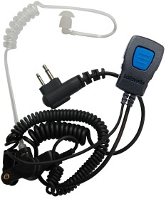 Bilde av Lafayette Miniheadset Security Öronmussla 2,5+3,5mm Vinklad Mindre Mellanrum