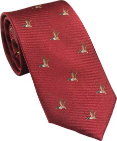 Bild på Laksen New Duck Tie Vintage Red