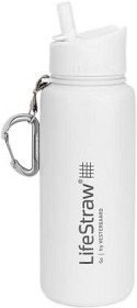 Bilde av Lifestraw Go Bottle Stainless Steel 650 ML White
