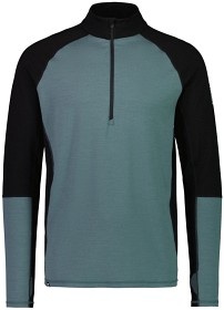 Bilde av Mons Royale M's Olympus Half Zip Burnt Sage / Black