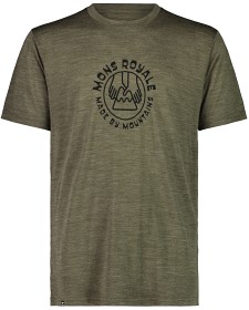 Bilde av Mons Royale M's Zephyr Merino Cool T-Shirt Olive