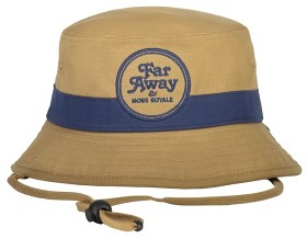Bilde av Mons Royale Unisex Beattie Bucket Hat Dark Denim / Honey