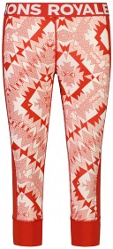Bilde av Mons Royale W's Cascade Merino Flex 200 3/4 Legging Retro Red Nordtek