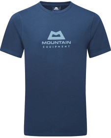 Bilde av Mountain Equipment Emblem Men's Tee Denim Blue