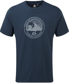 Bilde av Mountain Equipment Roundel Mens Tee Denim Blue