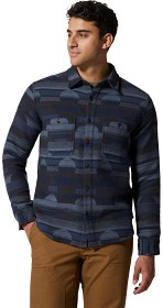 Bilde av Mountain Hardwear M's Granite Peak Long Sleeve Flannel Shirt M-Hardwear Navy