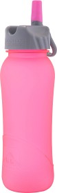 Bilde av Nathan Flip Straw Tritan Frosted 500 ml HiViz Pink