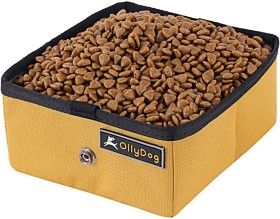 Bilde av OllyDog  Crumple Travel Bowl Golden Spice