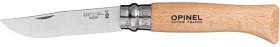 Bilde av Opinel Blister N08 Beech Stainless Steel