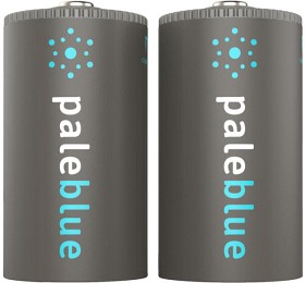 Bilde av Pale Blue Li-Ion Rechargeable D Battery 2-Pack