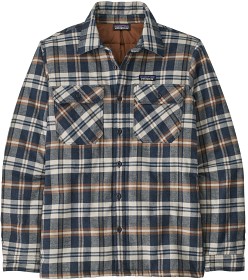 Bilde av Patagonia M's Insulated Organic Cotton MW Fjord Flannel Shirt Fields New Navy