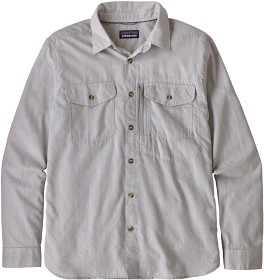Bilde av Patagonia M's L/S Cayo Largo II Shirt Chambray: Feather Grey
