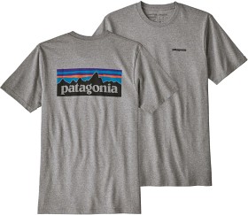 Bild på Patagonia M's P-6 Logo Responsibili-Tee Gravel Heather