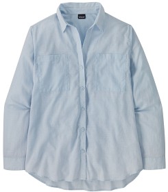 Bilde av Patagonia W's LW A/C Buttondown Fleck Blue