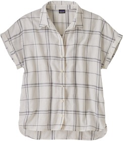 Bilde av Patagonia W's LW A/C Shirt Harvest Windowpane: White Wash
