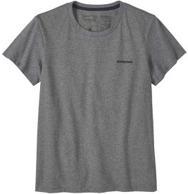 Bilde av Patagonia W's P-6 Logo Responsibili-Tee Gravel Heather
