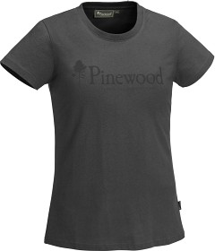Bilde av Pinewood Outdoor Life T-Shirt Woman D.Anthracite
