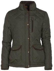 Bilde av Pinewood W's Nydala Classic Quilt Jacket Moss Green