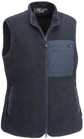 Bild på Pinewood W's Pile Vest Dark Navy