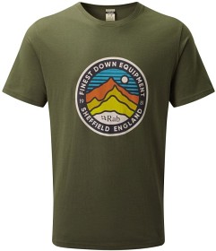Bilde av Rab M's Stance 3 Peaks Tee Army