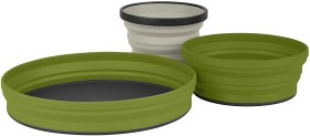 Bilde av Sea To Summit X-Set 3 Black Bowl, Mug, Plate