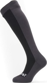 Bilde av SealSkinz Waterproof Cold Weather Knee Sock Black/Grey