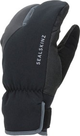 Bilde av SealSkinz Waterproof Extreme CW Cycle Split Finger Glove Black/Grey