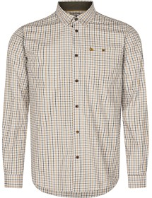 Bilde av Seeland M's Oxford Shooting Shirt Classic Blue/Classic Brown Check