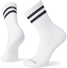 Bilde av Smartwool Athletic Targeted Cushion Stripe Crew White-Black