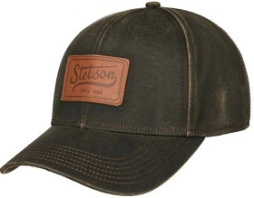 Bilde av Stetson Baseball Cap CO/PES Leather Patch Brown