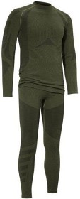 Bilde av Swedteam Merino Tech M Base Layer Set Hunting Green