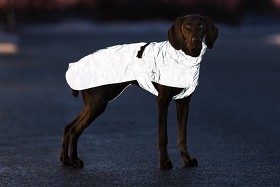 Bilde av Trixie Lunas Regndekken Helrefleks Silverblå 36-45cm