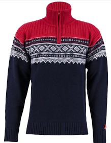 Bilde av Ulvang M's Marius Half Zip New Navy/Red/Vanilla