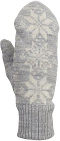 Bilde av Ulvang Rav Kiby Mitten Grey Melange/Vanilla