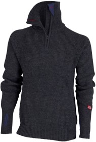 Bilde av Ulvang Unisex Rav Sweater W/Zip Charcoal Melange