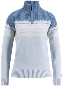 Bilde av Ulvang W's Marius Half Zip Hint of Mint/Vanilla/Smoke Blue