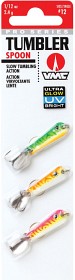 Bilde av VMC Tumbler Spoon Kit #12 2,4gr Glow UV 3-pack